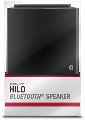 Speedlink (B-WARE) Hilo Aktiver kabelloser Bluetooth-Lautsprecher (2 Watt RMS, 4 Std Akkulaufzeit, kompaktes Mini-Format) schwarz