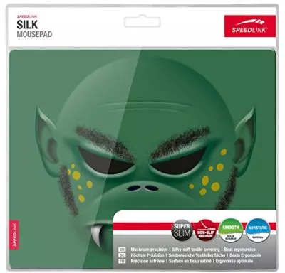 Speedlink (B-WARE) SILK Mauspad mit seidenweicher Textiloberfl&auml;che