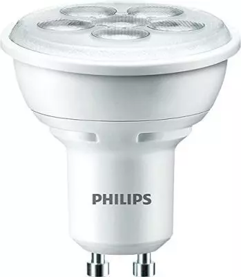 Philips LED Lampe (ersetzt 50 Watt), GU10 2700 Kelvin, 4,5 Watt 345 Lumen, warmweiß 8718291788409
