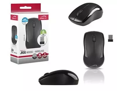 Speedlink (B-WARE) 3-Tasten-Maus - JIGG Mouse kabellosPC / Computer / Laptop / Tablet wireless Mouse schwarz