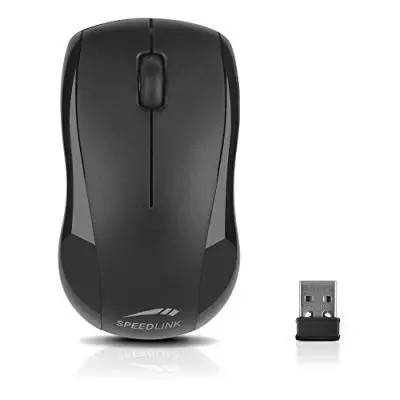 Speedlink (B-WARE) 3-Tasten-Maus - JIGG Mouse kabellosPC / Computer / Laptop / Tablet wireless Mouse schwarz