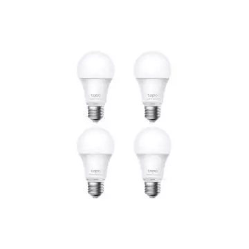 TP-Link Tapo E27 Smart Leuchtmittel WLAN 8.7W Dimmbar Lampe 4ER PACK [B-WARE]