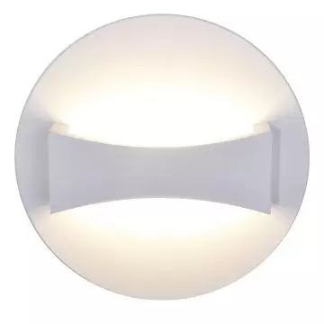 Eco Light moderne LED Wandleuchte, 6 W [Energieklasse A+] 450Lumen 