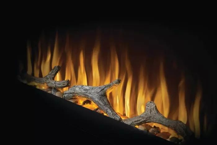 Napoleon Premium Fire Purview 72 Treibholz Elektrokamin Kaminholz Deko 72"