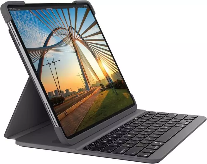 Logitech Slim Case Bluetooth Tastatur Schutzhülle FRANZÖSISCHES Layout [B-WARE]