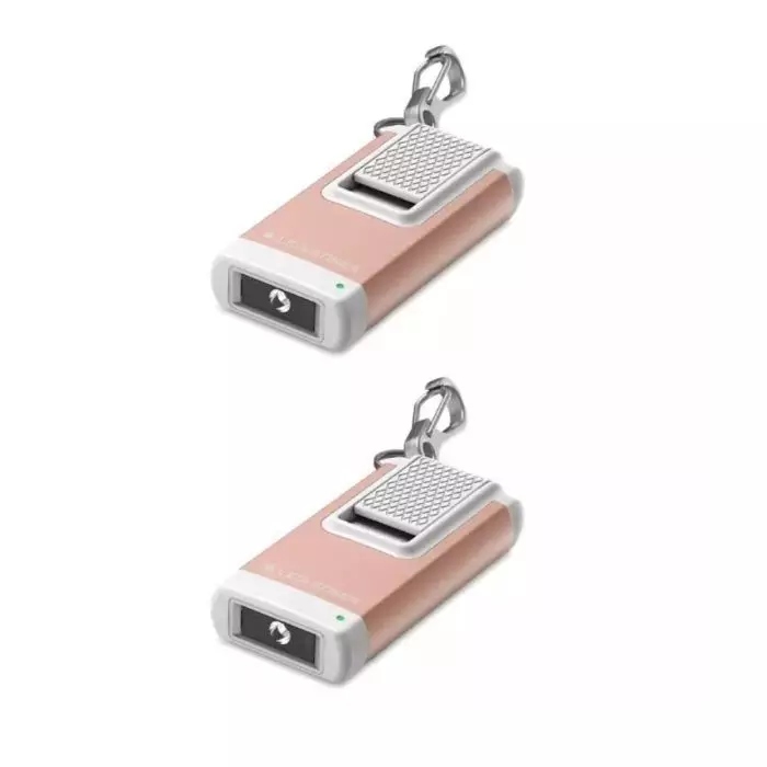 Ledlenser K4R 120lm Schlüsselbundleuchte Ta­schen­lam­pe Rosegold [2er Pack]