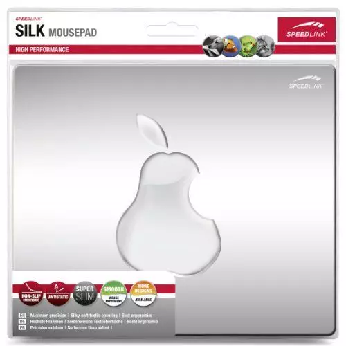 Speedlink SILK Mauspad mit seidenweicher Textiloberfläche Mouse Pad 