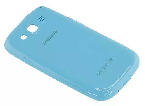 Samsung Original Schutzhülle / Cover EFC-1G6PLECSTD (kompatibel mit Galaxy S3 / S3 LTE) in blau