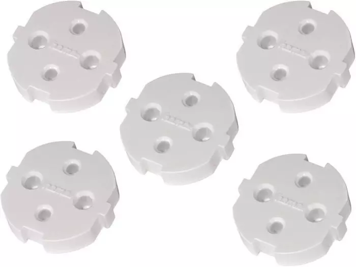 Hama 5er Kinderschutzkappe Schutzkontaktsteckdosen