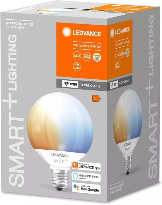 LEDVANCE Smart Wifi E27 LED Lampe Dimmbar RGBW 100W Leuchtmittel