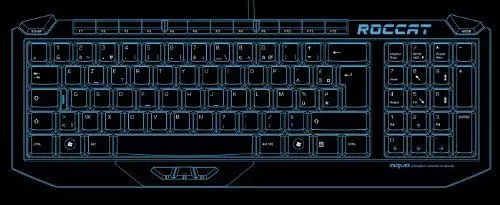 ROCCAT (B-WARE)  ARVO Gaming Tastatur