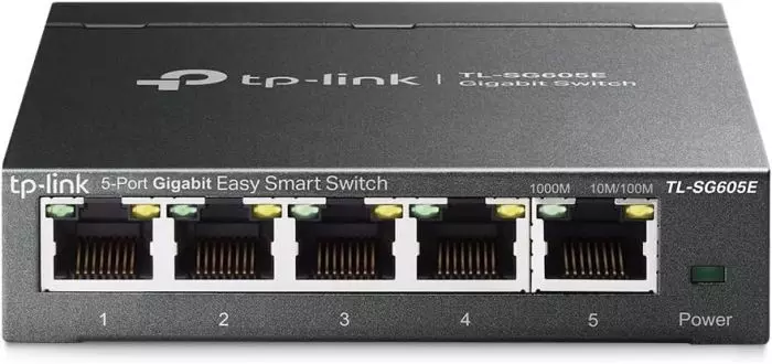 TP-Link TL-SG605E 5 Ports Smart Gigabit Netzwerk Switch Verteiler [B-WARE]