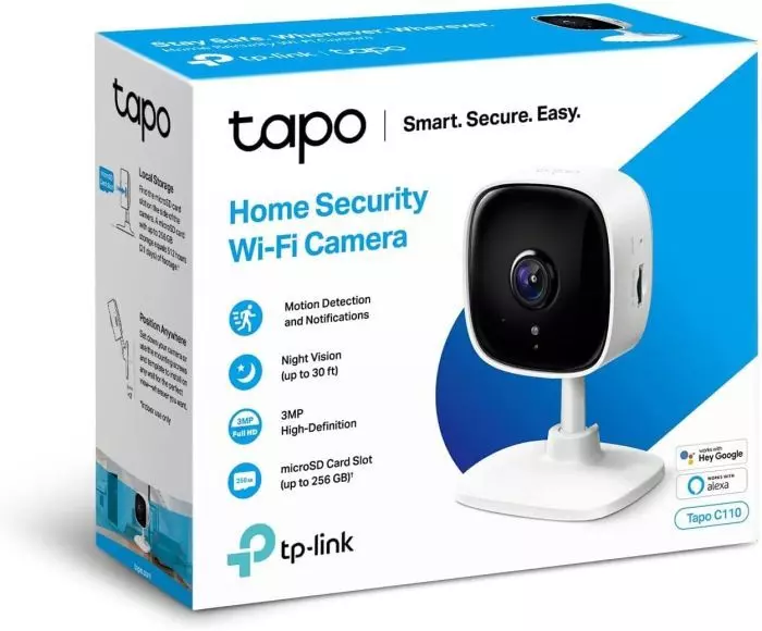 TP-Link Tapo C110 WLAN IP Kamera Überwachungskamera [B-WARE]