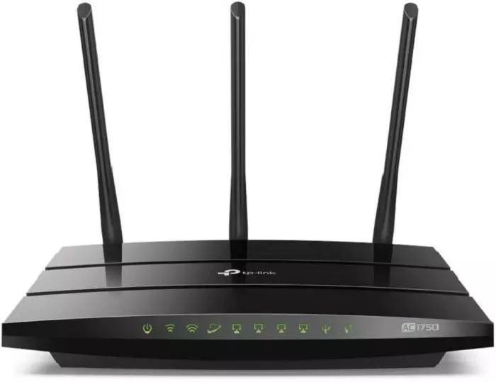 TP-Link Archer A7 Dualband WLAN Router AC1750 Repeater 1750 Mbit/s LAN Verteiler
