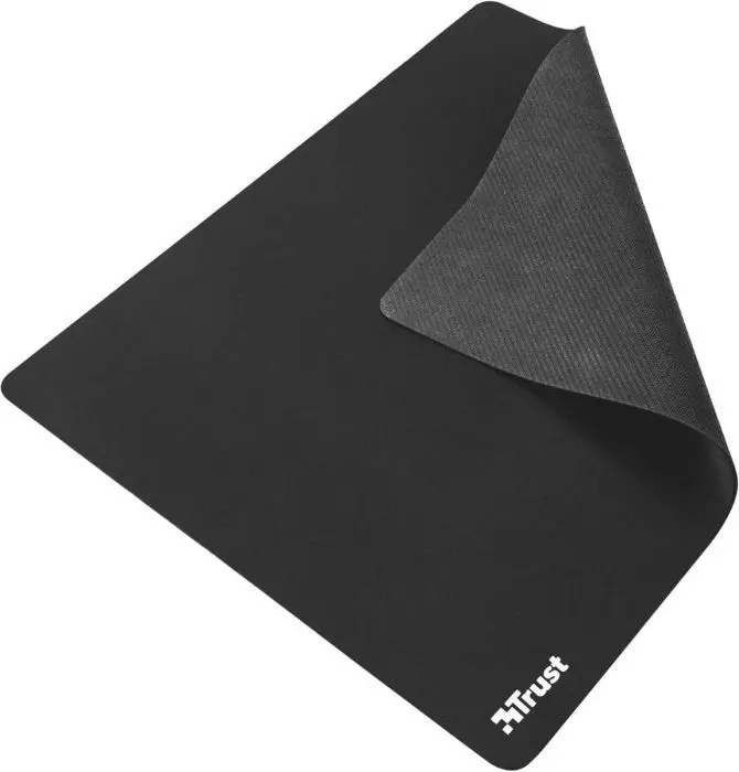 Trust Rutschfeste Gummi Mauspad 25cm x 21cm Schwarz