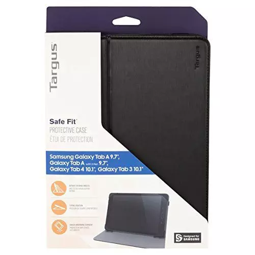 TARGUS SafeFit Samsung Tab A 24,6cm 9,7Zoll Tablet Case Black