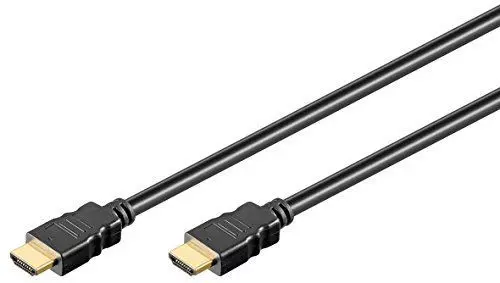 Goobay HDMI High Speed Kabel 4K, Ultra-HD, Full-HD, 3D, vergoldete Stecker 1,5 m