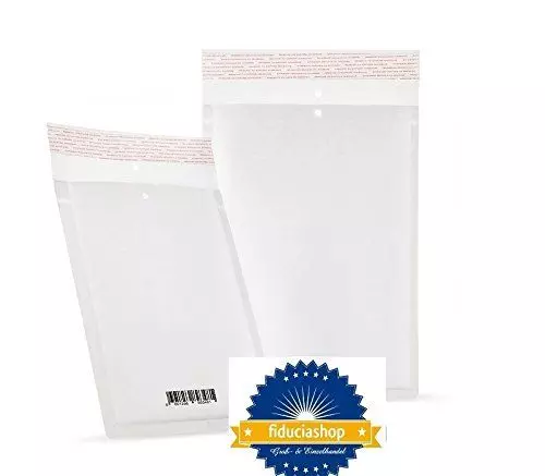 100 x Luftpolstertaschen Luftpolsterversandtaschen Versandtaschen Umschläge Weiss - Gr. D/3 [ 200 x 275mm ] Top Qualität Stück 0,09