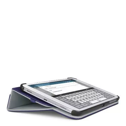 Belkin FormFit Folio mit Standfunktion, Magnetverschluss, Auto-wake für Samsung Galaxy Tab 4 bis 8 Zoll Rot