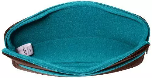 Samsonite  Colorshield Laptop Sleeve 10.2",  Uni Taschenorganizer Braun Dark Brown/Turquoise 30 cm