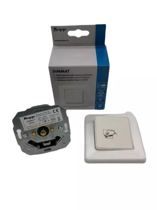 Kopp Sensor-Dimmer mit Soft-Touch (Phasenanschnitt) Komplettgerät 808302010