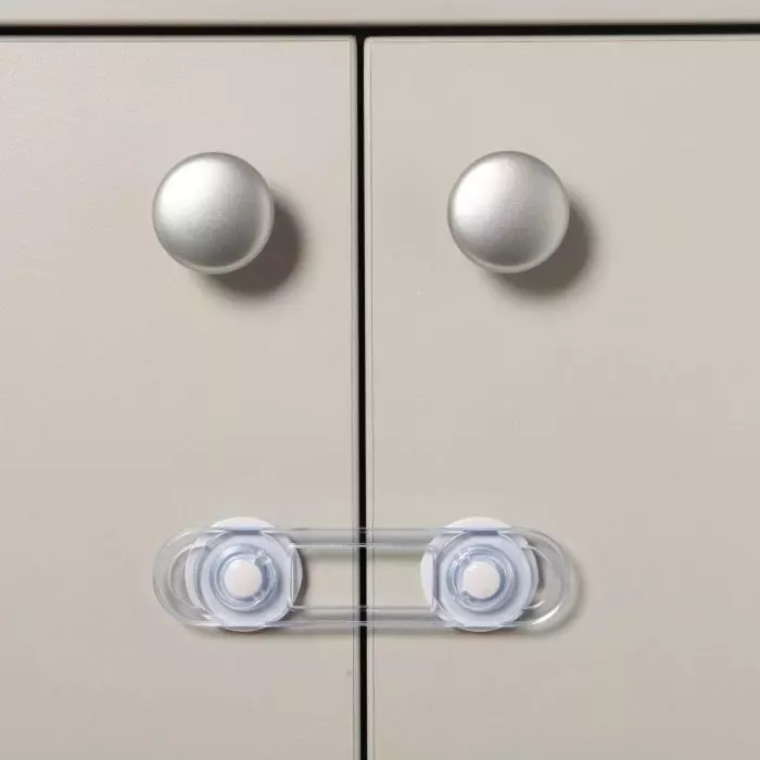 Dreambaby Flexible Schubladensicherung Schranksicherung Babysicherung [2er]