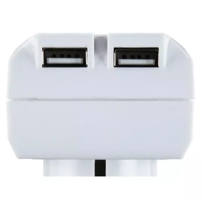 Hama Steckdosenadapter mit 2x USB Steckdose Ladegeräte