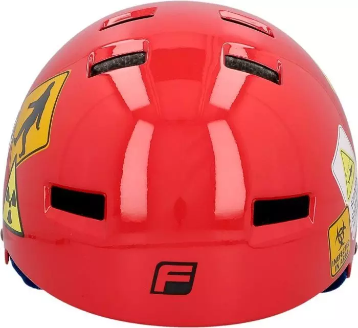 Fischer Fahrradhelm BMX Skater Helm S/M 54-58 Sticky/Rot