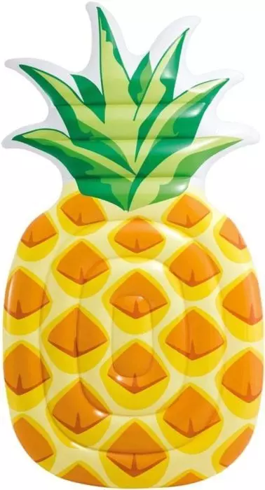 Intex Pool Luftmatratze Badeinsel XXL Ananas-Design 216cm