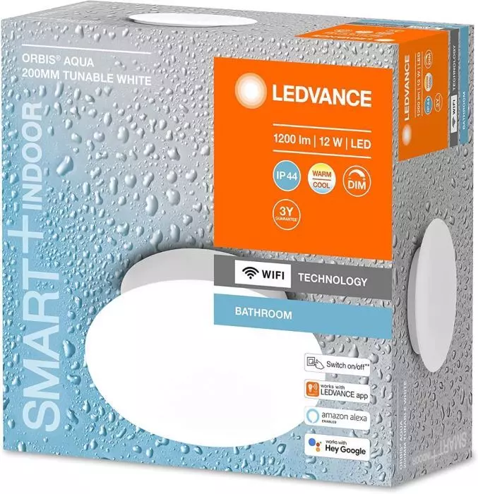LEDVANCE Smart LED Deckenleuchte mit Wifi Wandleuchte Dimmbar