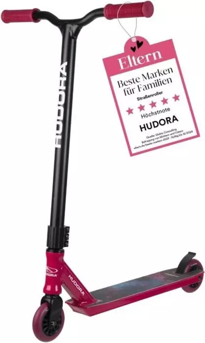 HUDORA Scooter Berry Stunt Roller Kickscooter Freestyle roller Straßenzulassung