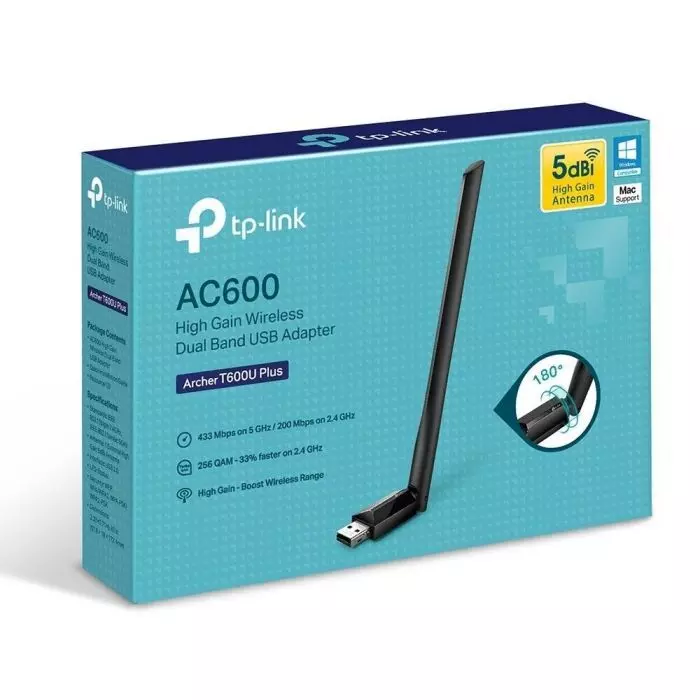 TP-LINK Archer T600U PLUS HIGH-GAIN-WLAN USB-Adapter Dualband [B-WARE]