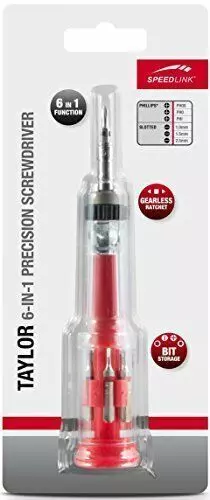 Speedlink TAYLOR 6-in-1 6-teiliges Präzisionswerkzeug -  Precision Screwdriver