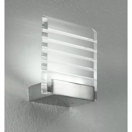 INTEC by Eco Light LED-W-HYDRA/3 Wandlampe Badezimmer Spiegel Glas Leuchte 3W