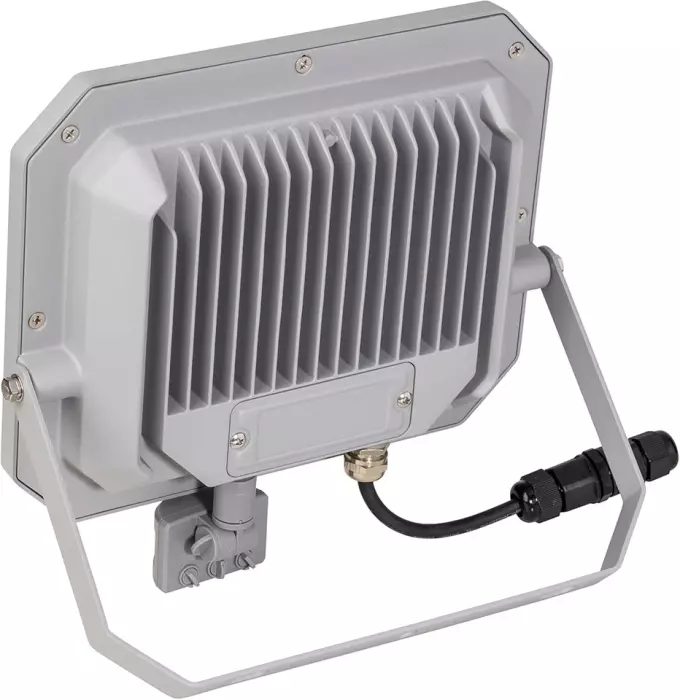 as-Schwabe SLIMLINE LED Strahler mit Bewegungsmelder 50W Arbeitsleuchte 4000K