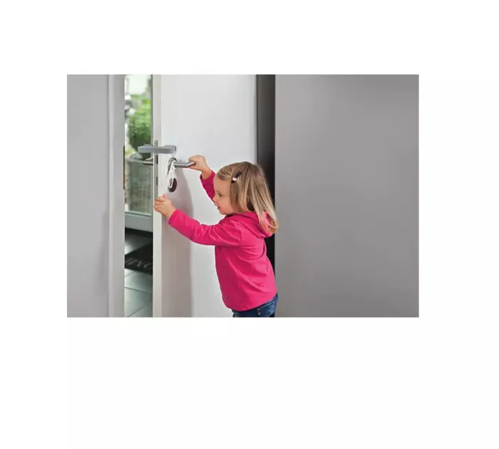 ABUS Türstopper Fenster Stopper Fingerschutz Kindersicherung Baby Klemmschutz