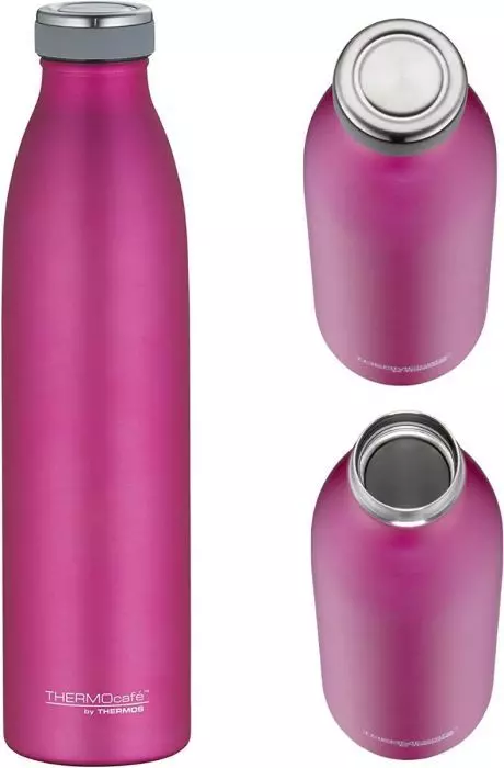 Thermos 750 ml Thermoflasche Isolierflasche Trinkflasche 12 Stunden heiß, 24 Stunden kalt Pink BPA Frei