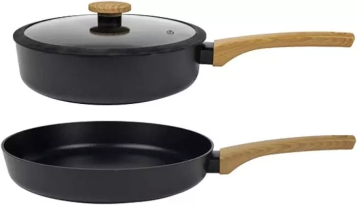 Sabatier Terra Pfannenset Schmorpfanne 24cm und 28 cm