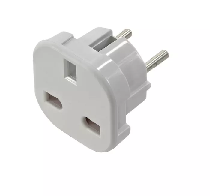 Reisestecker UK zu DE / EU Steckdosenadapter Netzadapter