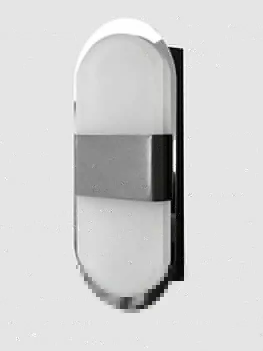  Eco Light LED-Wandleuchte Padua, Metall, Acrylglas, 900 lm, 12 W, 28 x 13 cm, IP20 8706 [Energieklasse A+] 