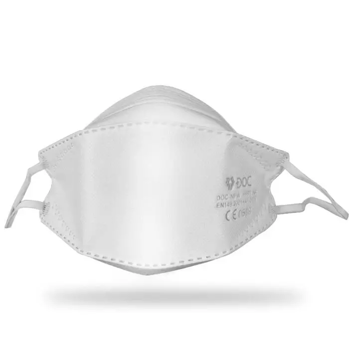 DOC-NFW 25er Box FFP2-Masken EN 149:2001 + A1:2009. CE-Zertifziert Einzeln verpackt 