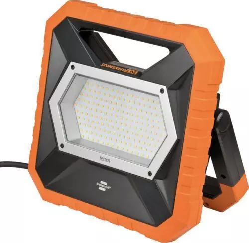 Brennenstuhl PROFI LED Strahler mit Schalter Außen Fluter Licht 12100lm IP54 5m