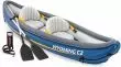 Intex Wyoming C2 Aufblasbares Kajak 307x89x53cm Schlauchboot 2-Sitzer
