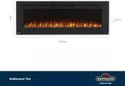 Napoleon Elektrokamin Allure Phantom 60 Wandkamin 152cm