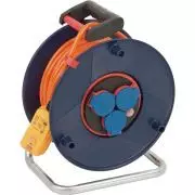 Brennenstuhl Kabeltrommel 30m Außen 3 Steckdosen FI-Stecker Verlängerungskabel
