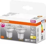 OSRAM PAR16 LED Reflektorlampe GU10 Glühbirne Dimmbar Spot Strahler Lampe [2ER PACK]