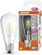 Osram Superstar E27 LED Lampe Dimmbar Kaltweiss 60W