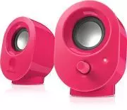 Speedlink (B-WARE) Aktive Stereo-Lautsprecher - SNAPPY Stereo Speaker USB (4W RMS Ausgangsleistung - stufenloser Lautstärkeregler - 1,2 m Kabellänge) Computer / Laptop berry berry