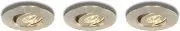Intec by Eco Light Einbauleuchten Toulon Durchmesser 6 cm 3-er Set