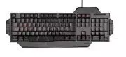 Speedlink (B-WARE) Gamer Tastatur für PC / Computer - Rapax Gaming Keyboard FR Layout USB (Kompakte Bauform - Gekennzeichnete Gamingtasten - Höhenverstellung für optimale Ergonomie) schwarz